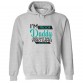 I'm Proof Daddy Does Not Play Video Games All The Time Funny Classic Unisex Kids and Adults Pullover Hoodie 									 									
